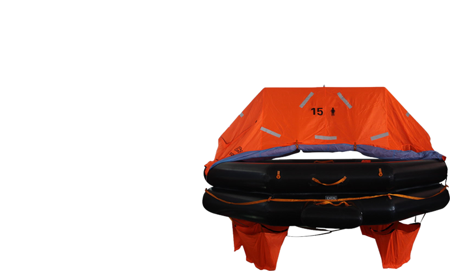 Inflatable Life Rafts Banner