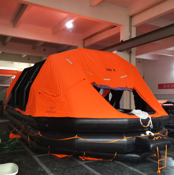100Pers Self-righting Life Raft