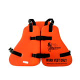 3-piece Vinyl Dip Work Vest-Seahorse