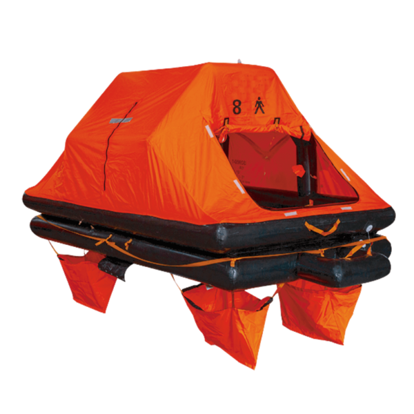 ISO 9650-1 Self-righting Yacht Liferaft 8 Pers