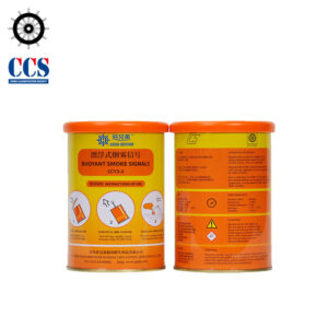 Orange Smoke Signal Pyrotechnics