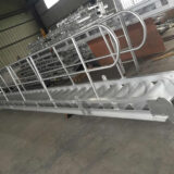 Arc steps aluminium gangway