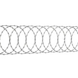 Flap wrap razor wire