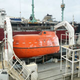 Hydraulic Gravity Lifeboat Davit