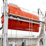 Luffing Arm Gravity Lifeboat Davit